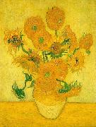 Vincent Van Gogh Sunflowers  ww France oil painting artist
